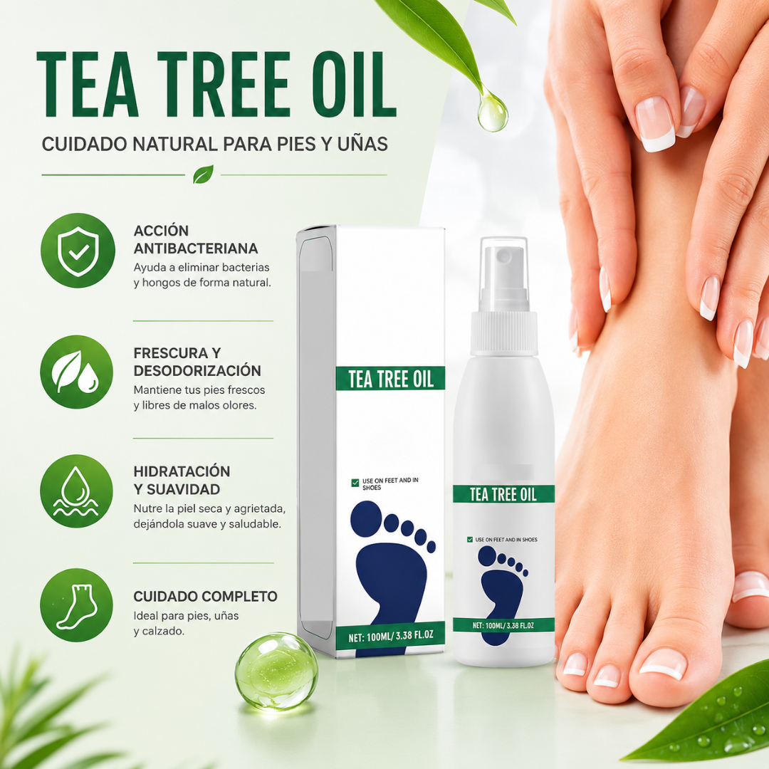TEA TREE OIL - Pies frescos sin mal olor