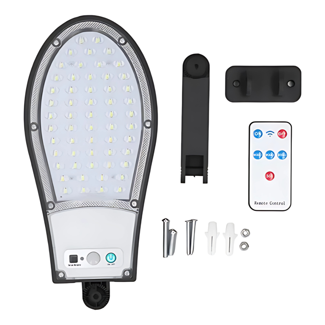LÁMPARA SOLAR DE EXTERIORES – Iluminación automática y segura toda la noche