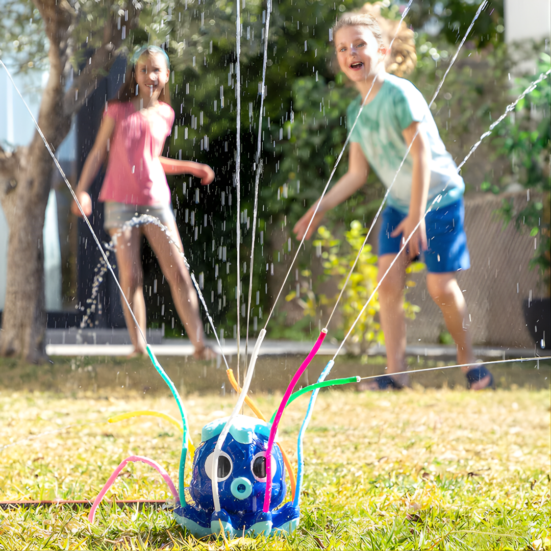 WATER SPRAY JUGUETE – Diversión refrescante, juegos activos y agua por todas partes para un día inolvidable