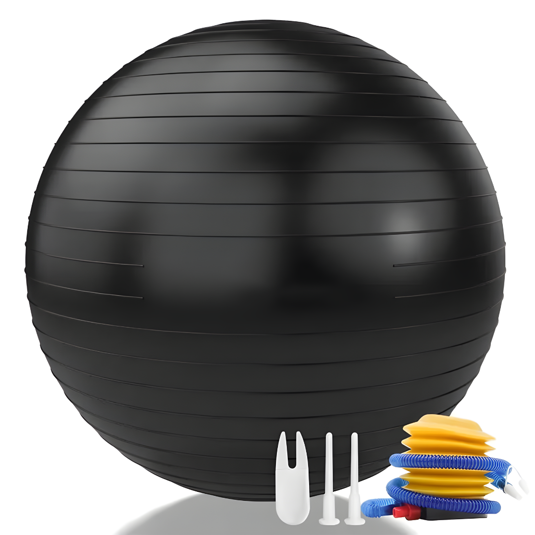 PELOTA PARA EJERCICIOS CON INFLADOR – Tu aliada para fortalecer y equilibrar tu cuerpo