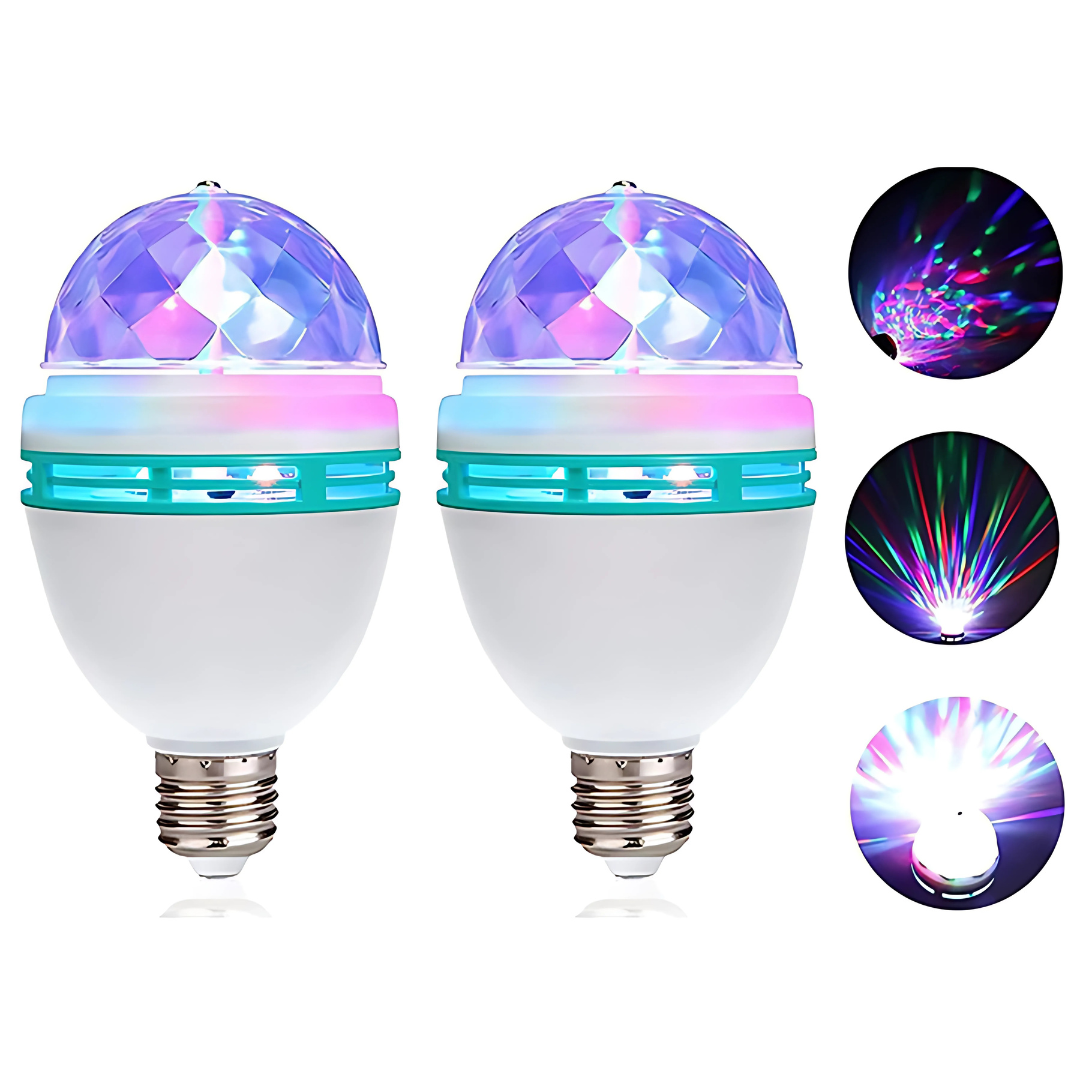 FOCO LED DISCO – Transforma tu espacio en una fiesta con luces vibrantes