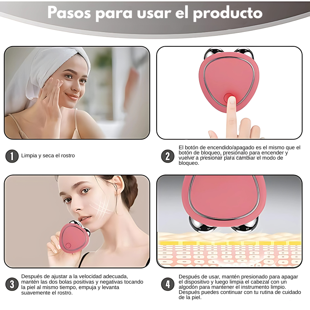 LEVANTAMIENTO LIFTING FACIAL MICROCORRIENTE – Reafirma y rejuvenece tu piel sin salir de casa