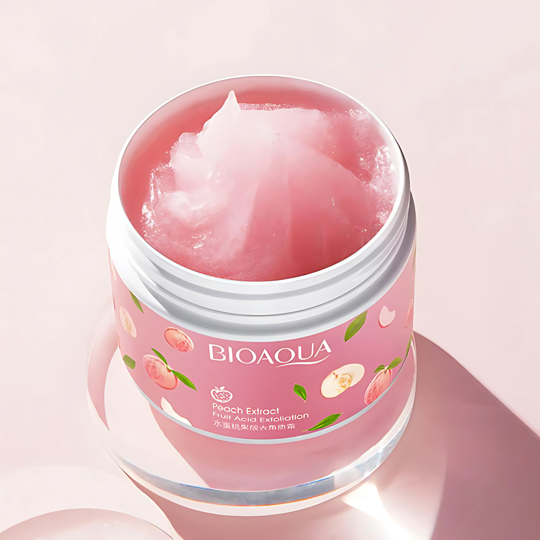 EXFOLIANTE FACIAL DURAZNO BIOAQUA – Limpieza profunda con suavidad irresistible