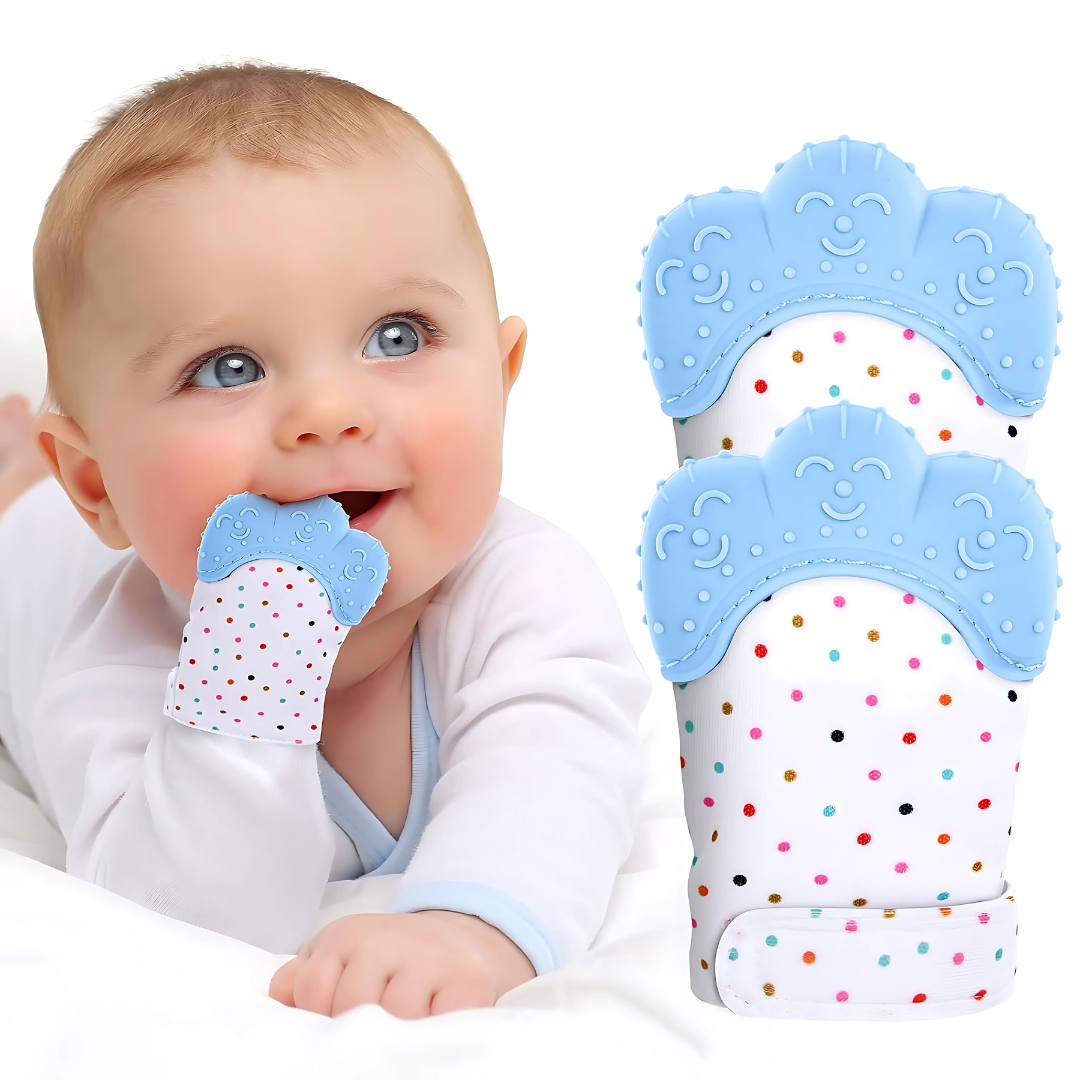 GUANTES MORDELONES (PACK X2) – Alivio seguro para la etapa de dentición