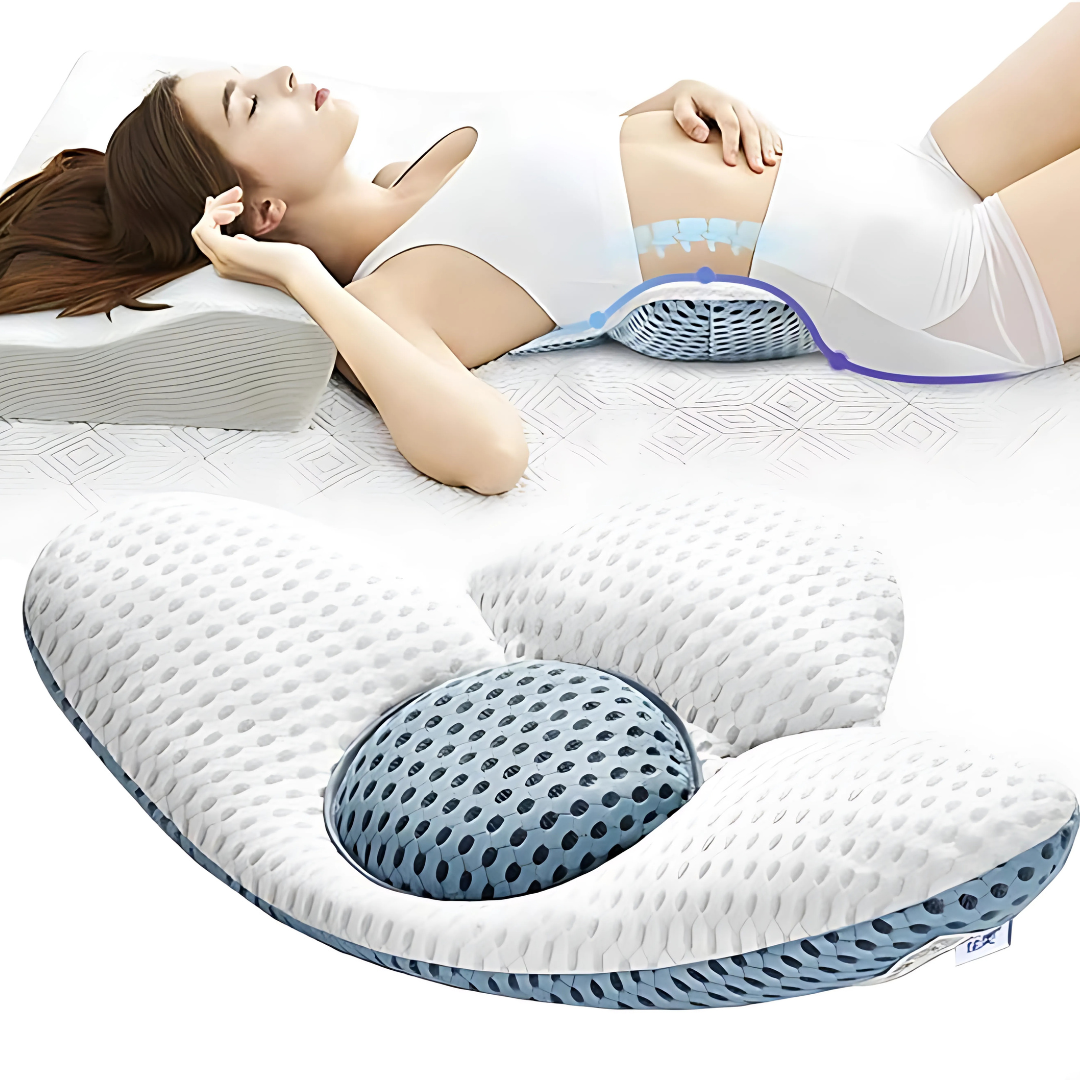 ALMOHADA LUMBAR ORTOPÉDICA – Alivio inmediato para tu espalda baja