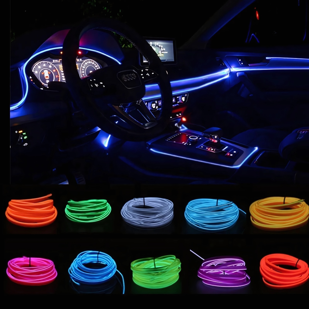 LUZ LED INTERIOR PARA AUTO – Iluminación moderna y ambiente único en tu vehículo