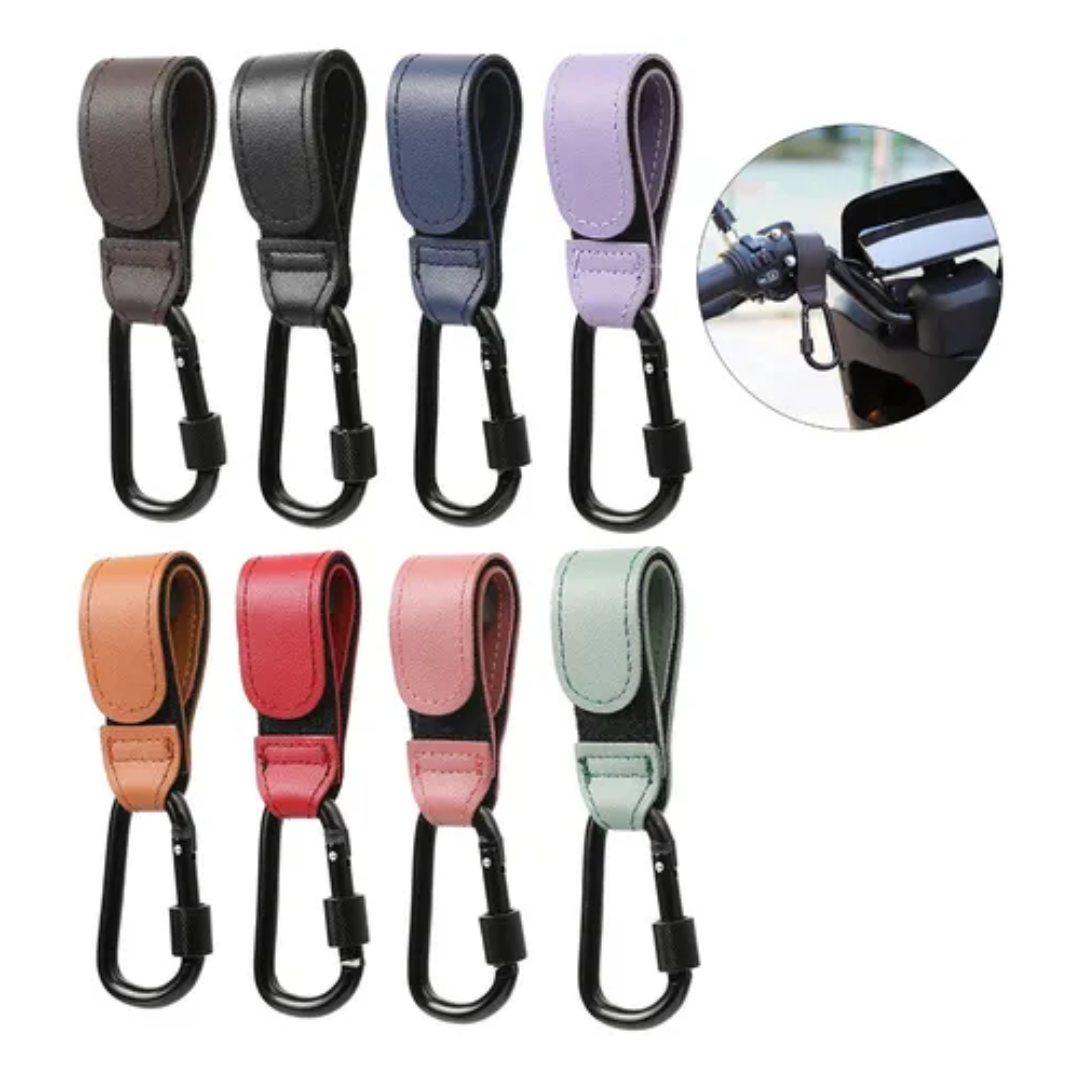 GANCHO COLGADOR DE CUERO – Resistencia y estilo para tus accesorios