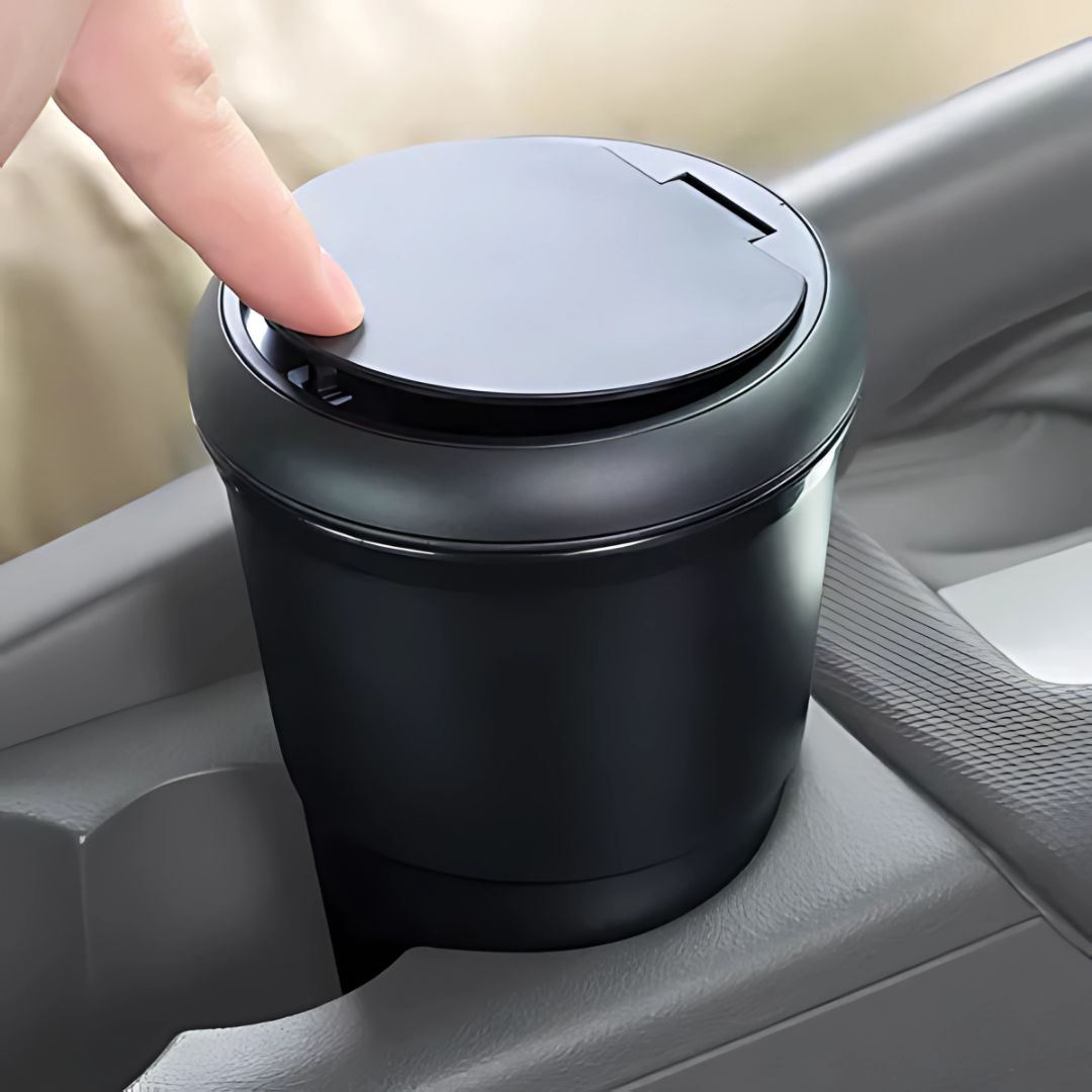 BASURERO PUSH PARA CARRO – Mantén tu auto limpio y sin malos olores