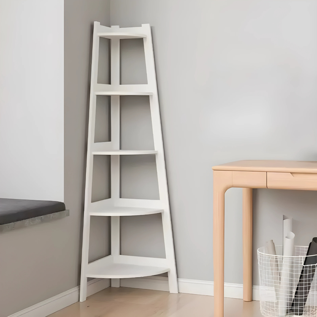 ESTANTE ESQUINERO MODERNO – Aprovecha cada rincón de tu hogar con estilo