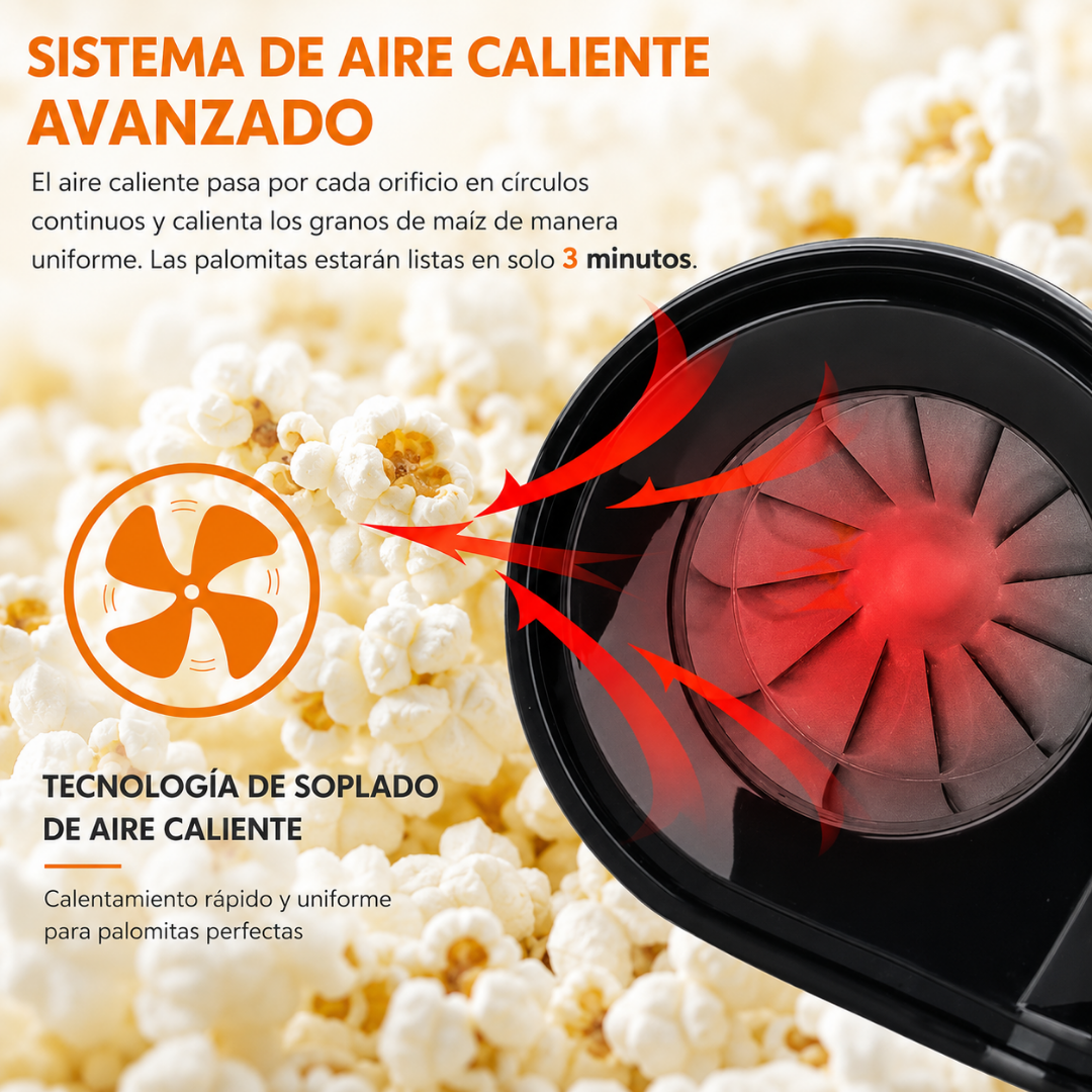 POPOROPERA – Palomitas más ligeras, recién hechas y listas para compartir