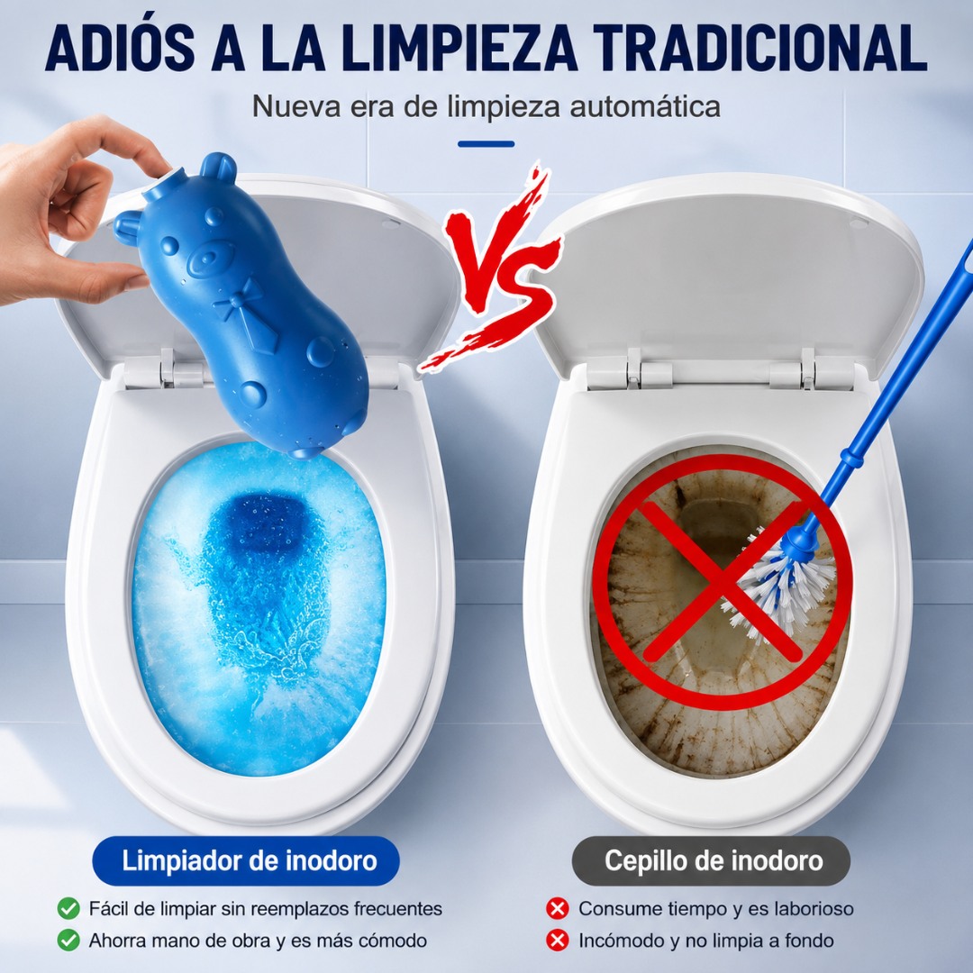 LIMPIADOR DE BAÑO (PACK X4) – Limpieza automática en cada descarga