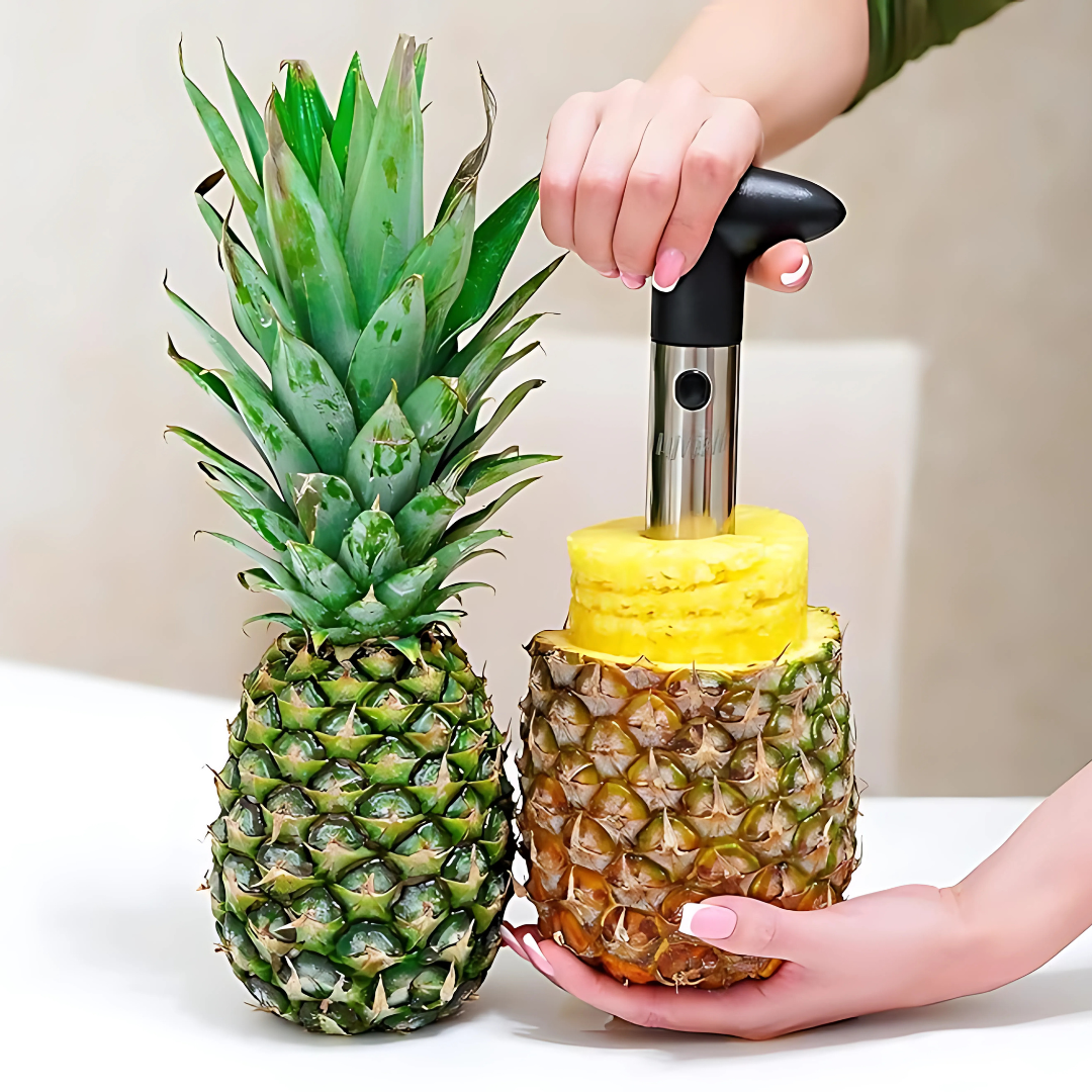 CORTADOR DE PIÑA – Trozos perfectos en segundos sin desorden ni esfuerzo