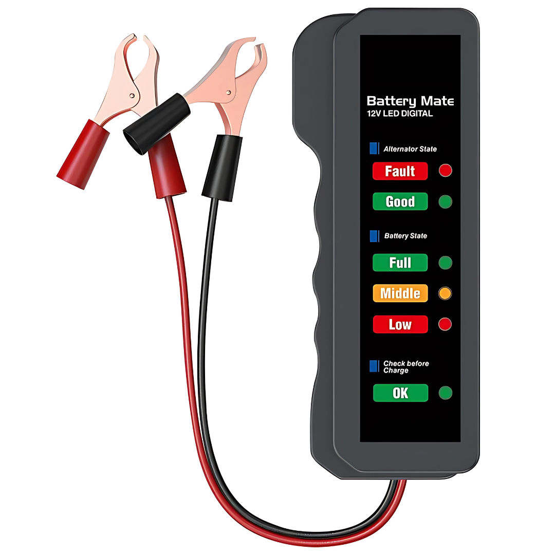 Battery Tester – Diagnóstico rápido y preciso para tu batería de 12V