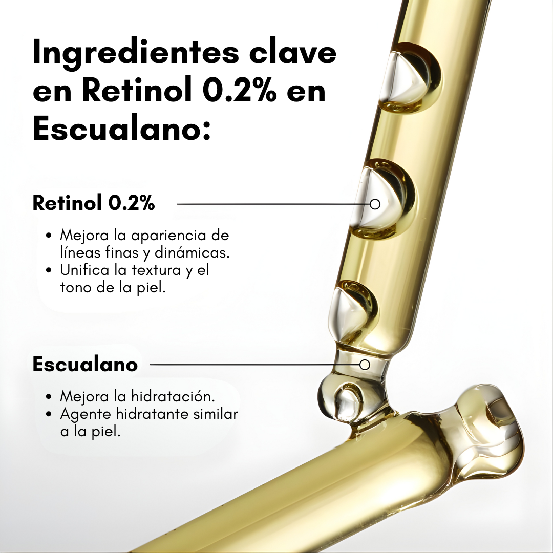 ORDINARY RETINOL 0.2% EN ESCUALENO – Disminuye arrugas y renueva tu piel desde las capas más profundas