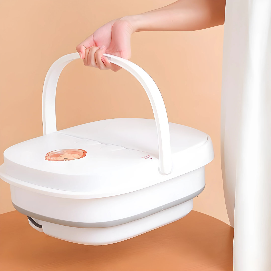 TINA SPA PARA PIES CON MASAJEADOR PLEGABLE – Relajación y cuidado desde casa