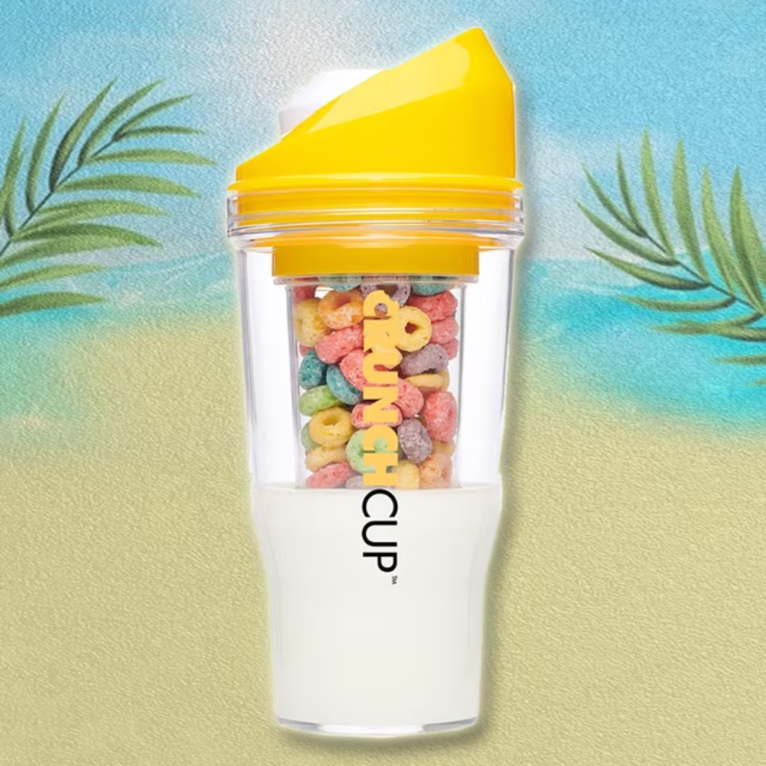 CRUNCH CUP — Tu desayuno crujiente y sin caos en cualquier lugar