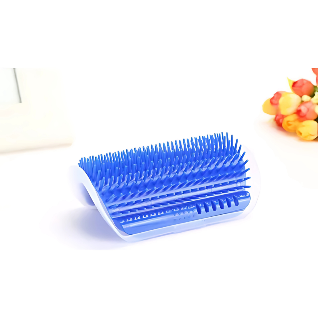 CEPILLO RASCADOR GATO (PACK DE 2) – Relaja, masajea y elimina el pelo suelto