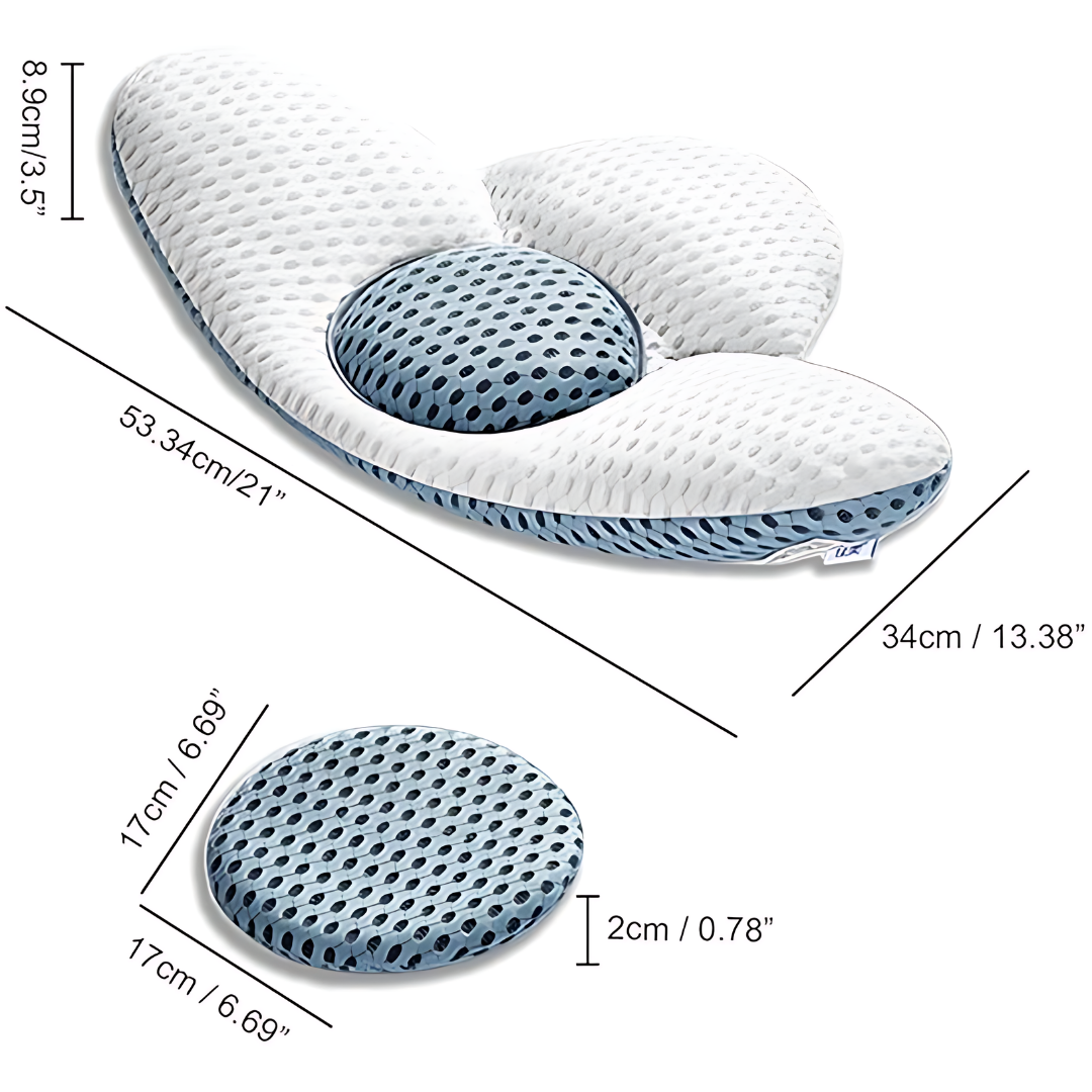 ALMOHADA LUMBAR ORTOPÉDICA – Alivio inmediato para tu espalda baja