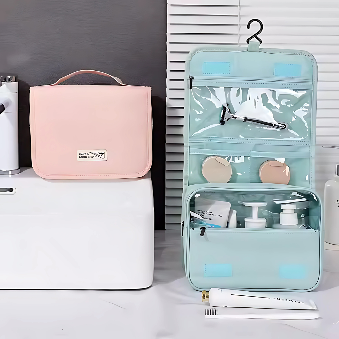 COSMETIQUERA TOKIO VISIBLE GRIS – Orden, estilo y visibilidad para tu maquillaje