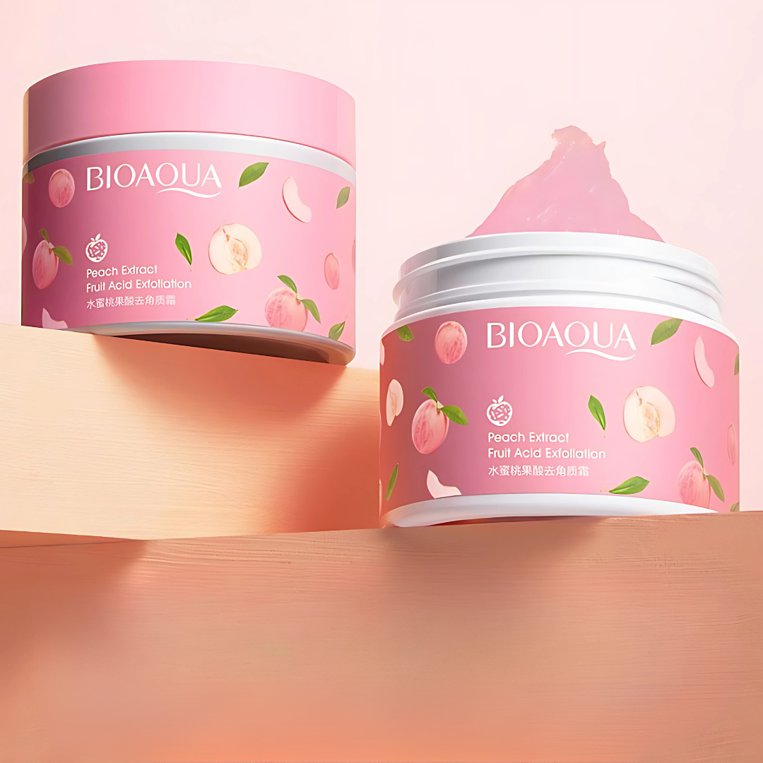 EXFOLIANTE FACIAL DURAZNO BIOAQUA – Limpieza profunda con suavidad irresistible
