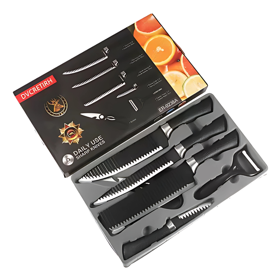 JUEGO DE CUCHILLOS DE COCINA – Precisión y estilo en cada corte