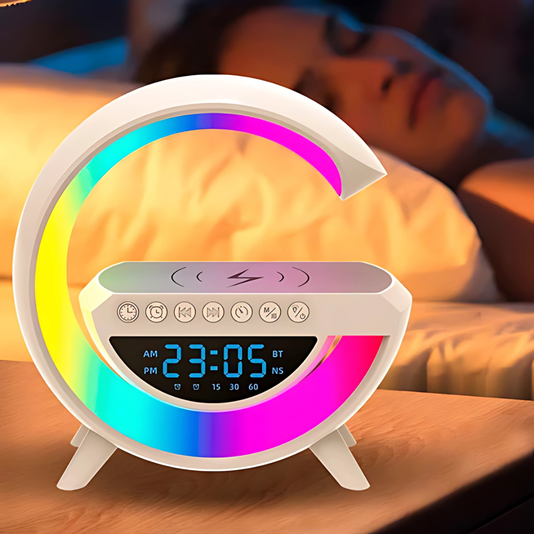 Radio Reloj – Iluminación, sonido y carga en un solo lugar