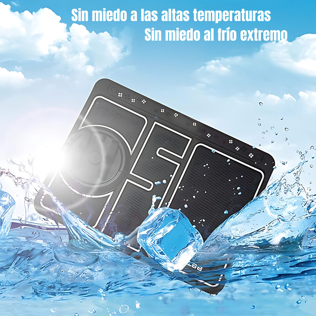 ALMOHADILLA ANTIDESLIZANTE PARA AUTO – Tu celular y objetos siempre seguros en el tablero