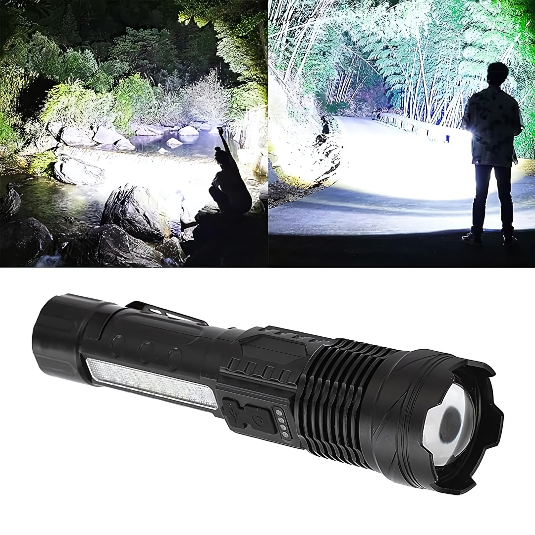 LINTERNA ZOOM – Ilumina cualquier lugar con máxima potencia