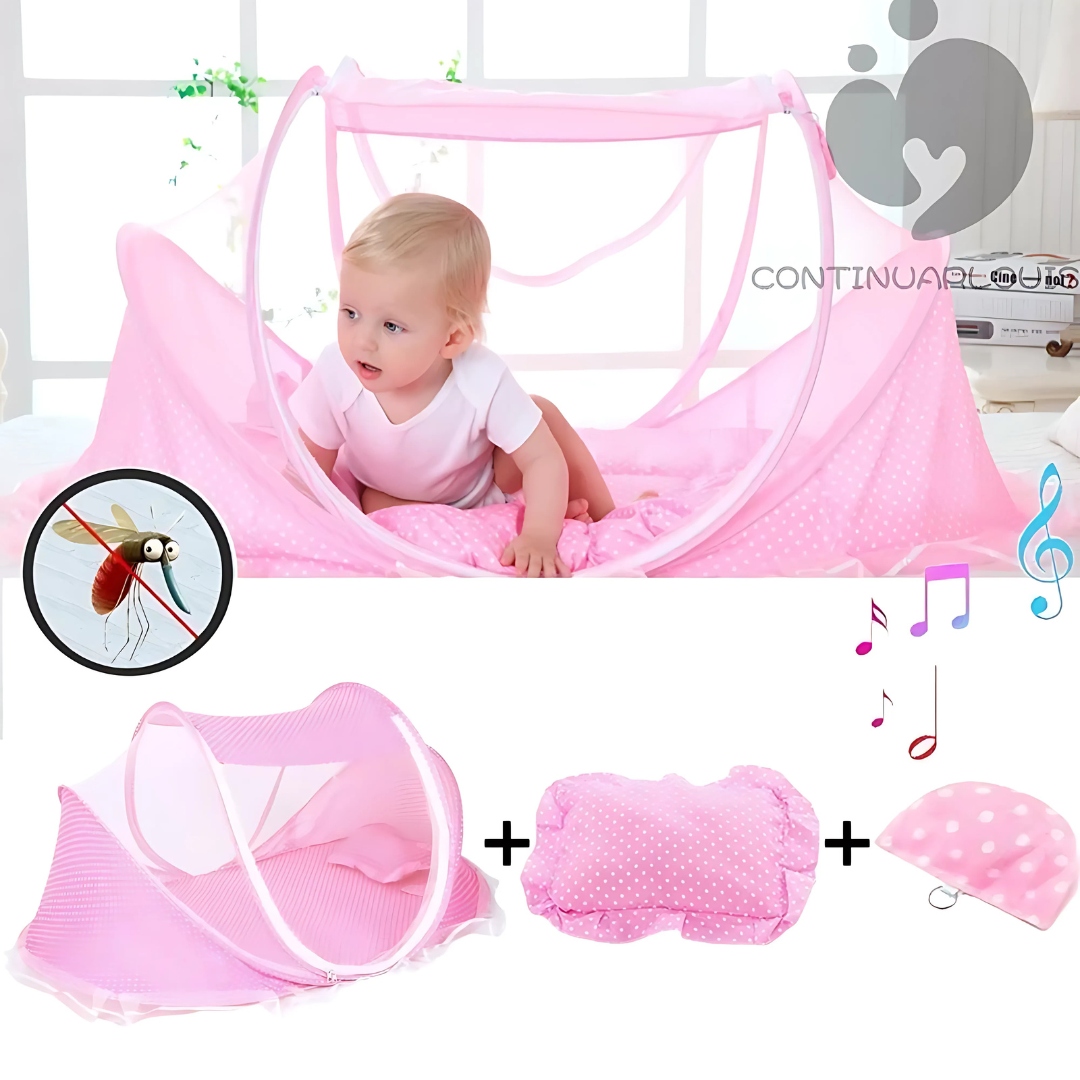 Mosquitero CocoonEase - Mantén a tu bebé seguro, fresco y feliz en cada siesta.
