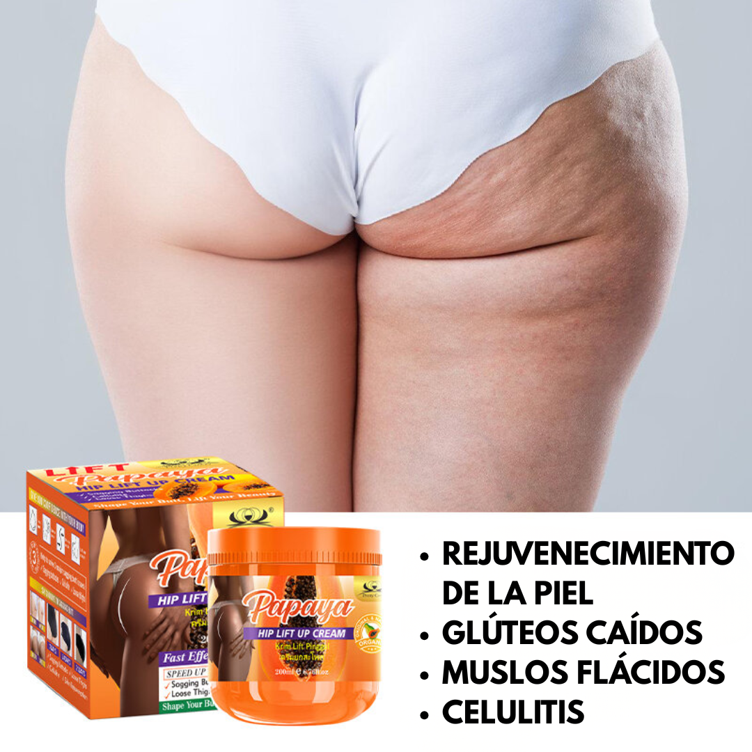 HIP LIFT UP CREAM – Crema para aumentar glúteos naturalmente y reafirmar tu figura