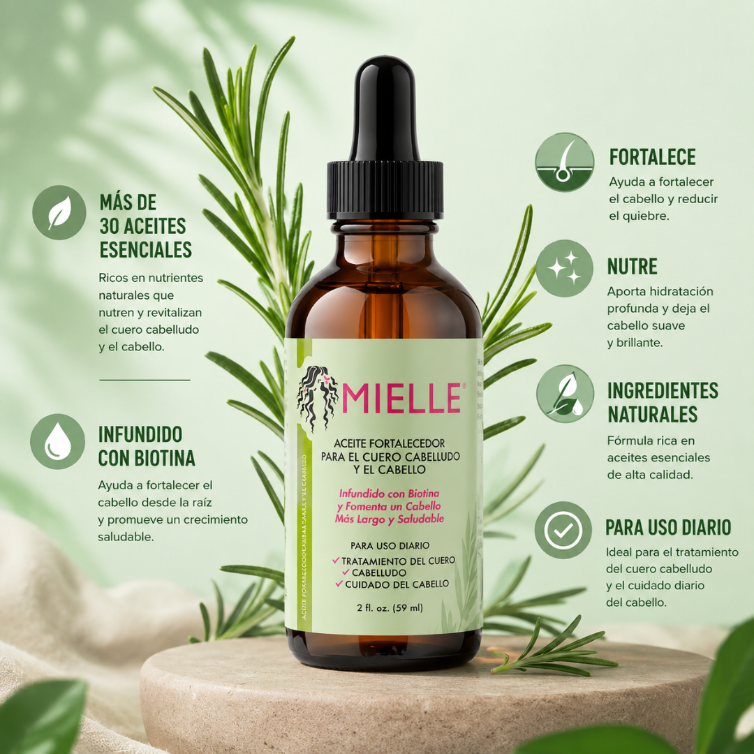 MIELLE – Fortaleza, hidratación y brillo