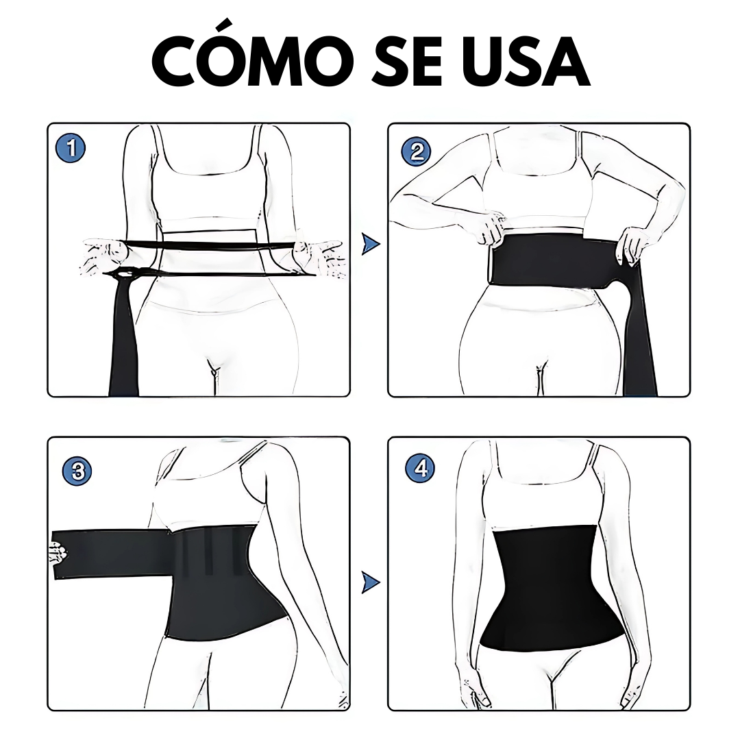 FAJA AJUSTABLE DE 5 METROS – Soporte y moldeado a tu medida