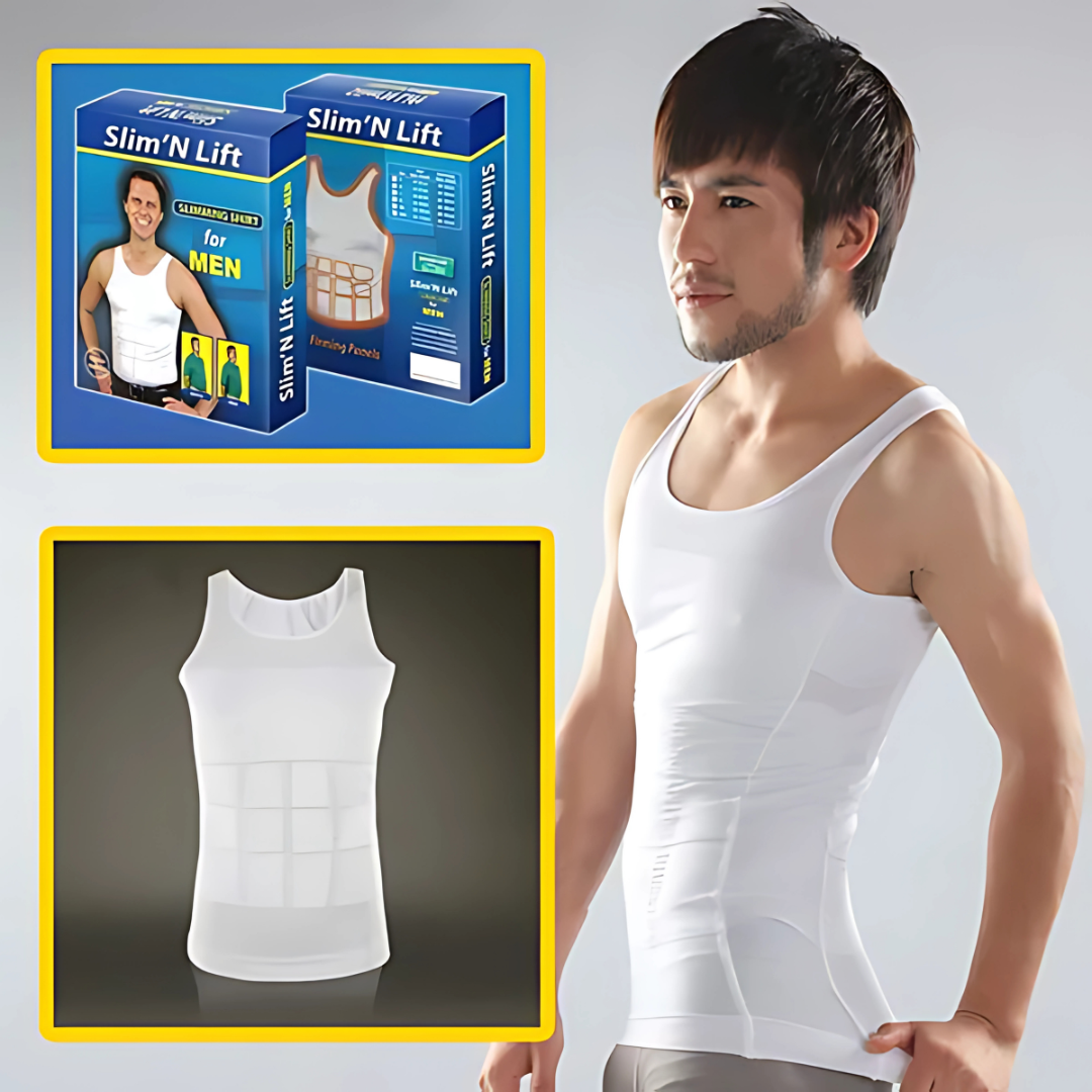 CAMISETA DE COMPRESIÓN ADELGAZANTE CORRECTOR MOLDE0 – Reduce medidas, mejora postura y estiliza tu figura