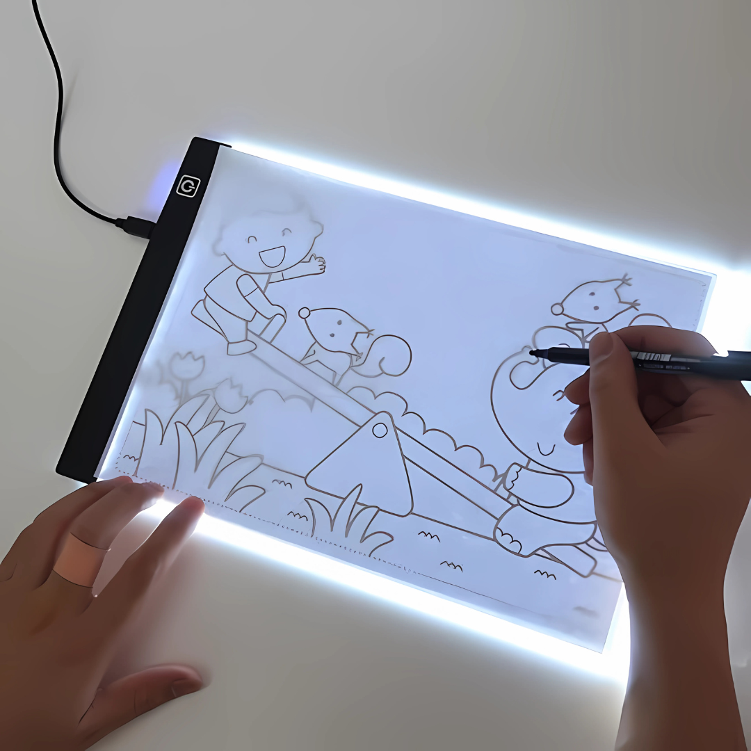 LIGHT TRACING TABLET – Dibuja, calca y crea sin límites