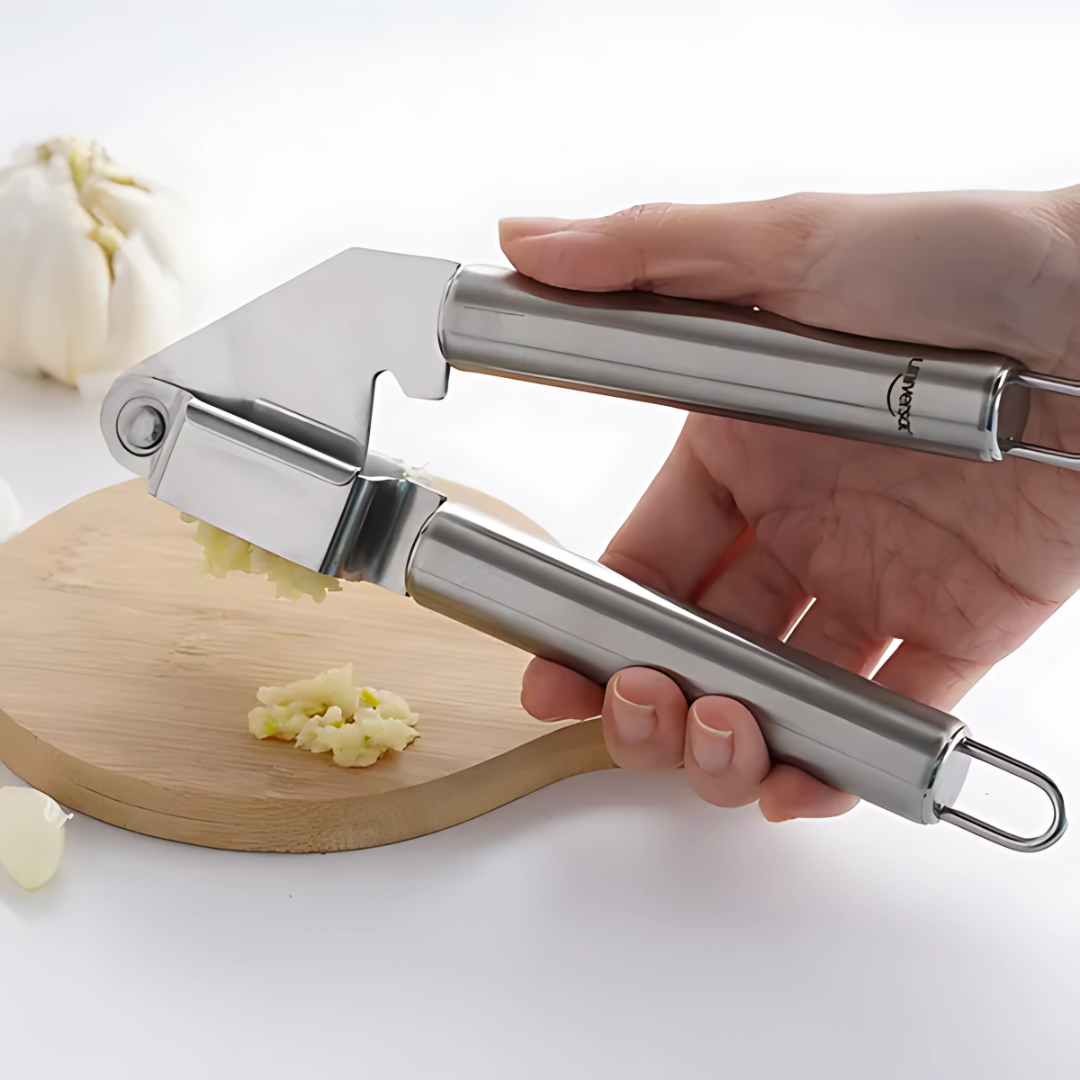 PRENSA MANUAL DE AJO – Ajo fresco y triturado al instante sin esfuerzo