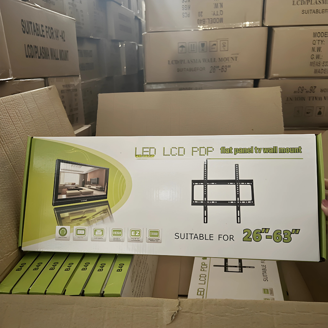 SOPORTE DE PARED PARA TV LED – Seguridad y estilo en tu sala