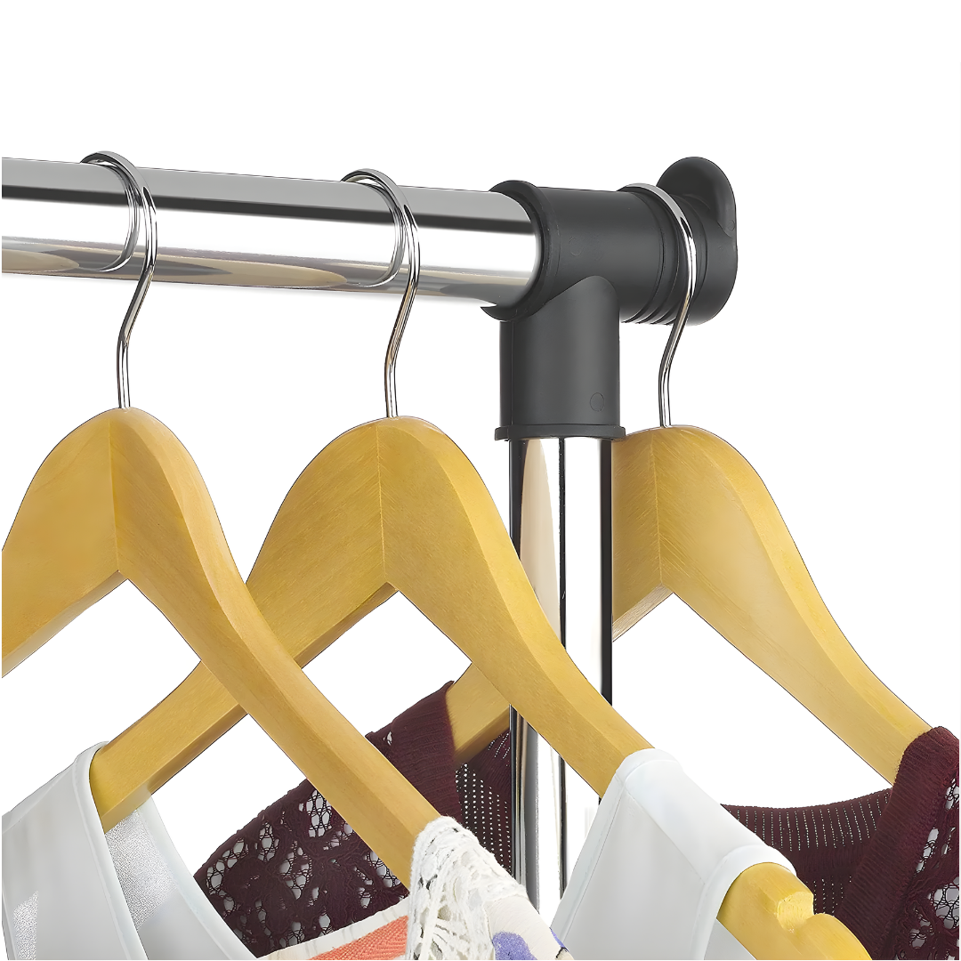 PERCHERO DOBLE ALTURA AJUSTABLE – Orden vertical, secado eficiente y espacio optimizado para tu ropa