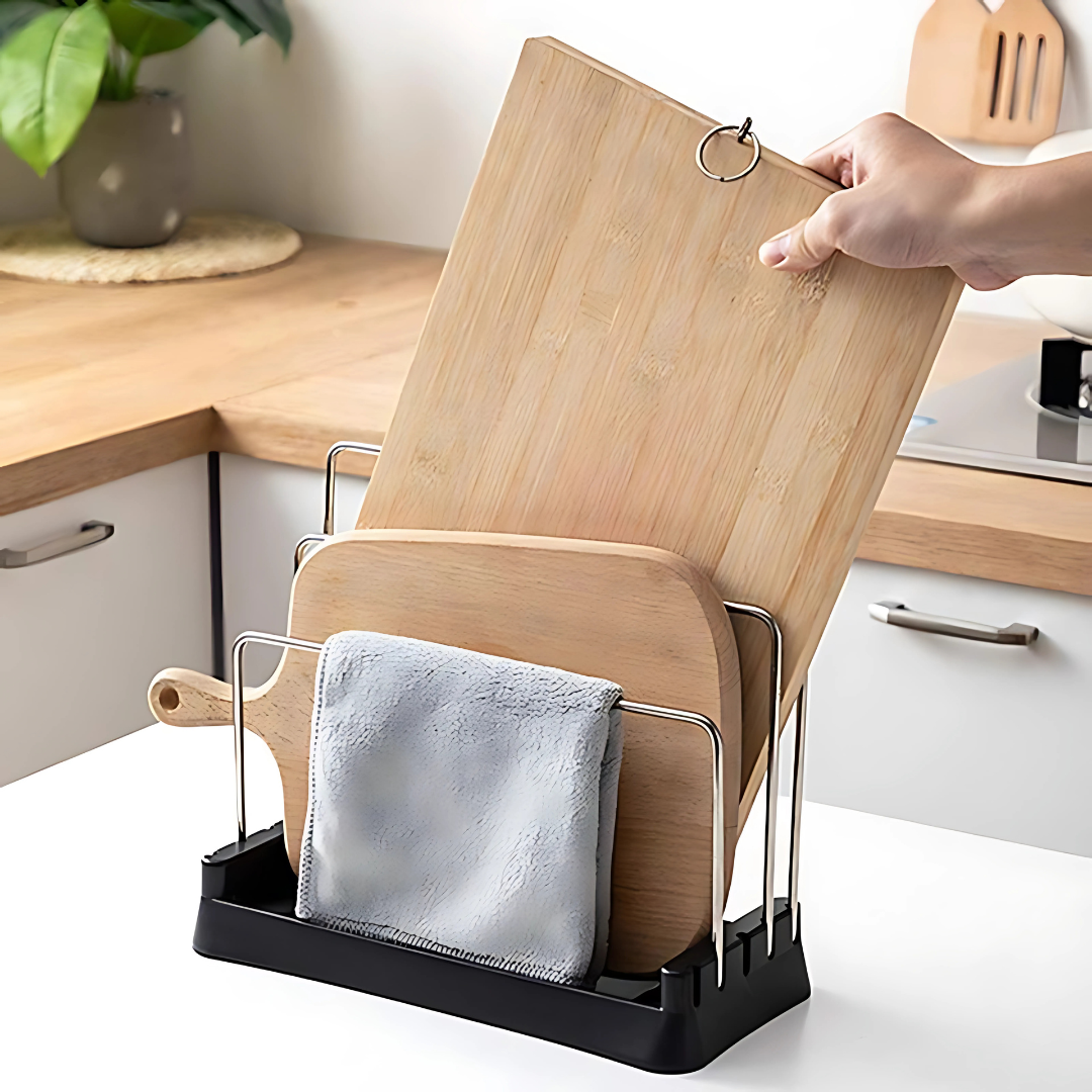 ORGANIZADOR DE TABLAS – Orden inteligente para una cocina funcional