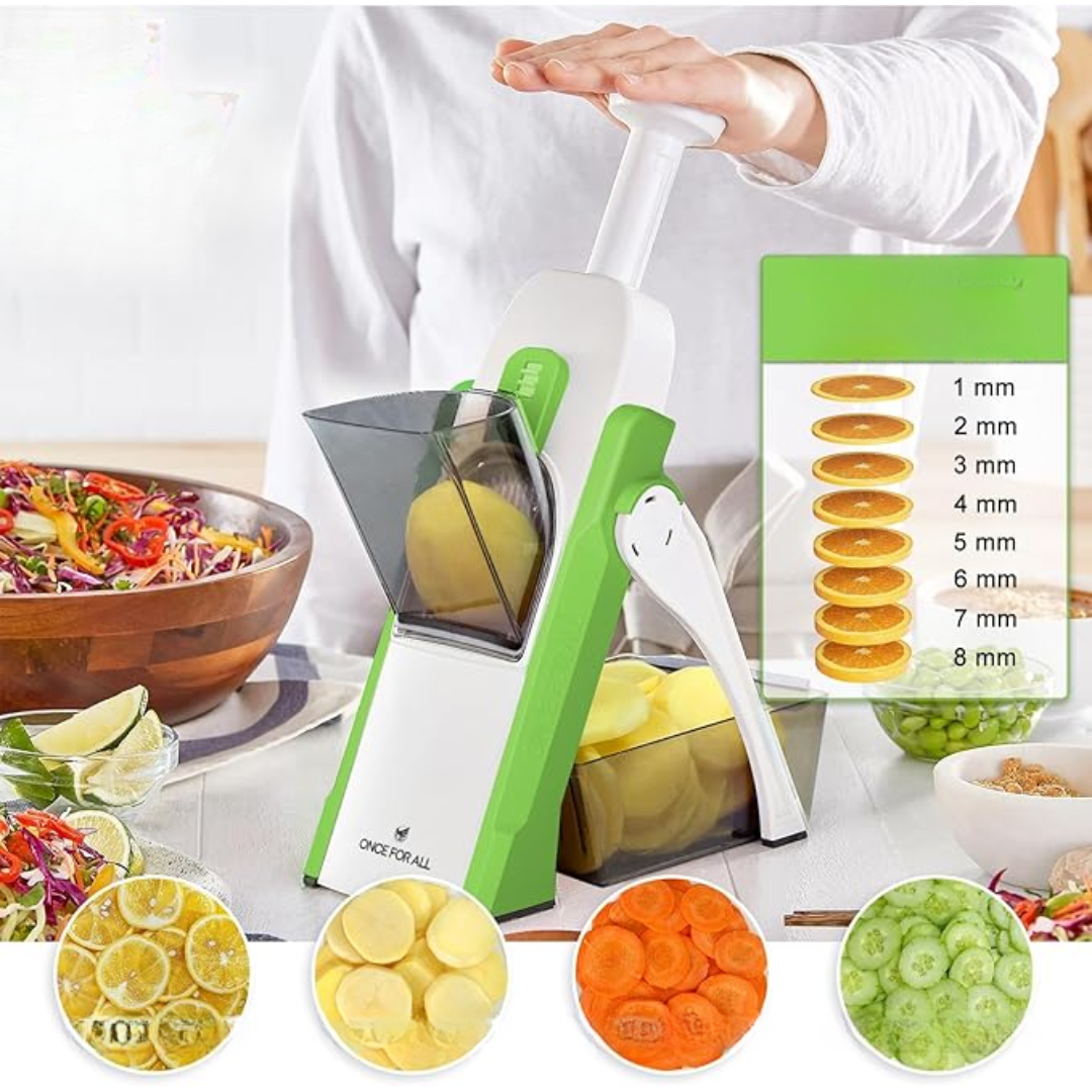 PICADOR DE VERDURA – Corta, rebana y prepara como un chef en segundos