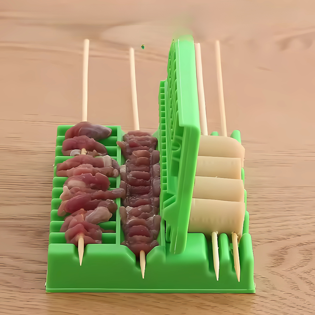 MAQUINA DE BROCHETA – Prepara tus brochetas en segundos sin esfuerzo