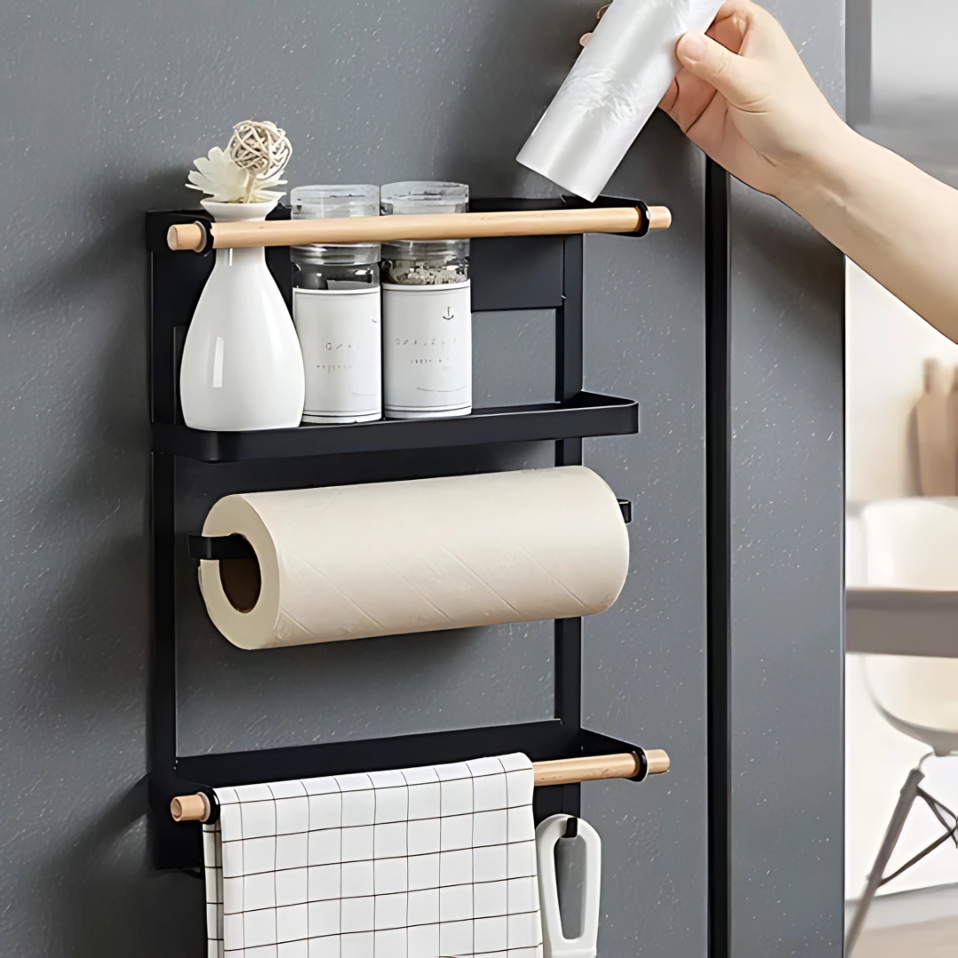 ORGANIZADOR DE COCINA PARA REFRIGERADOR – Más espacio y orden al instante