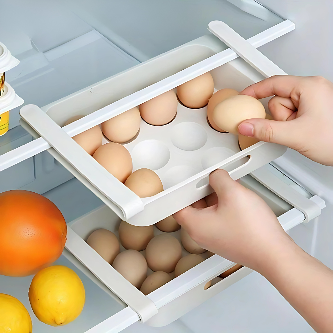 ORGANIZADOR PARA REFRIGERADOR – Más espacio y orden para tus alimentos