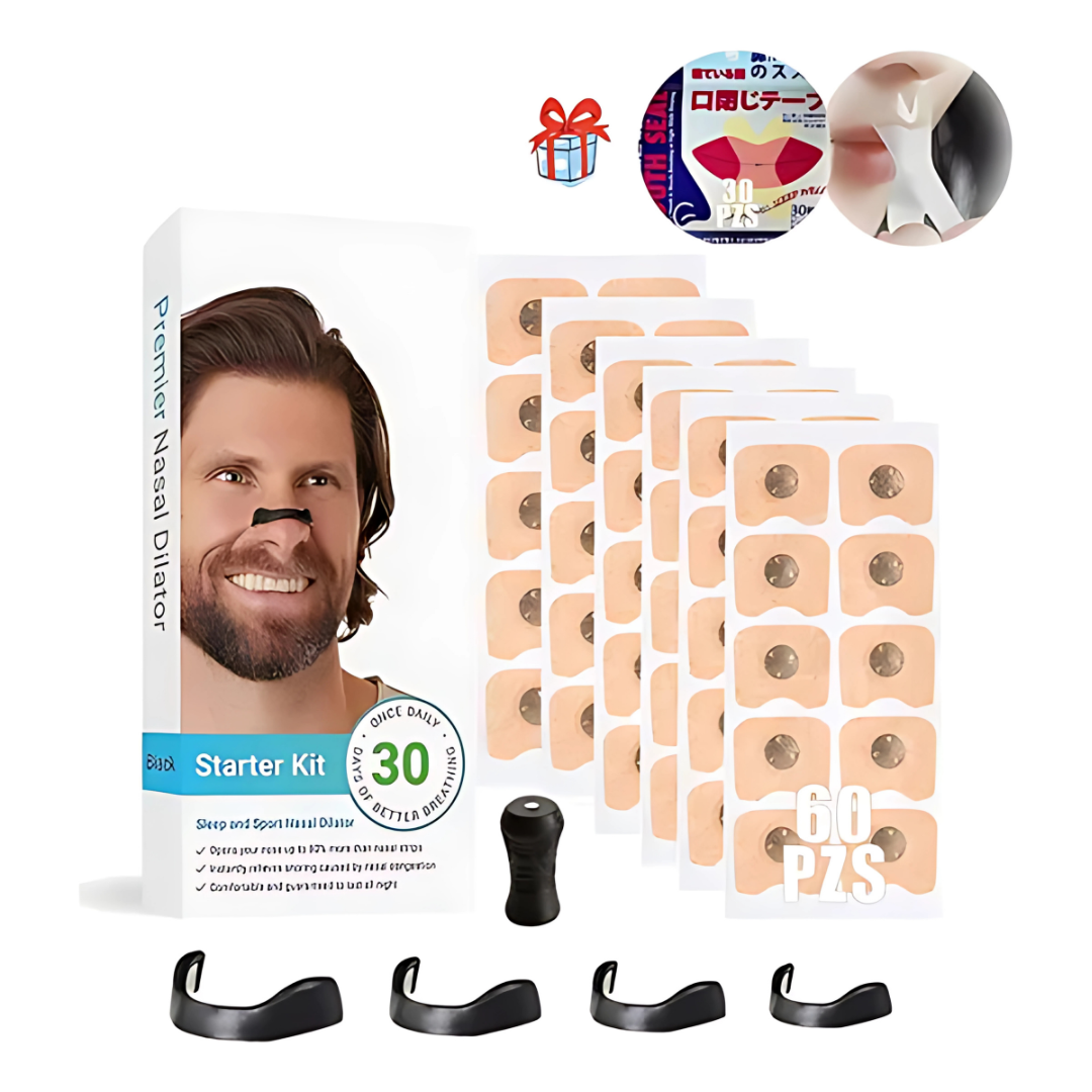 DILATADOR NASAL X 30 TIRAS – Respira mejor y duerme sin ronquidos
