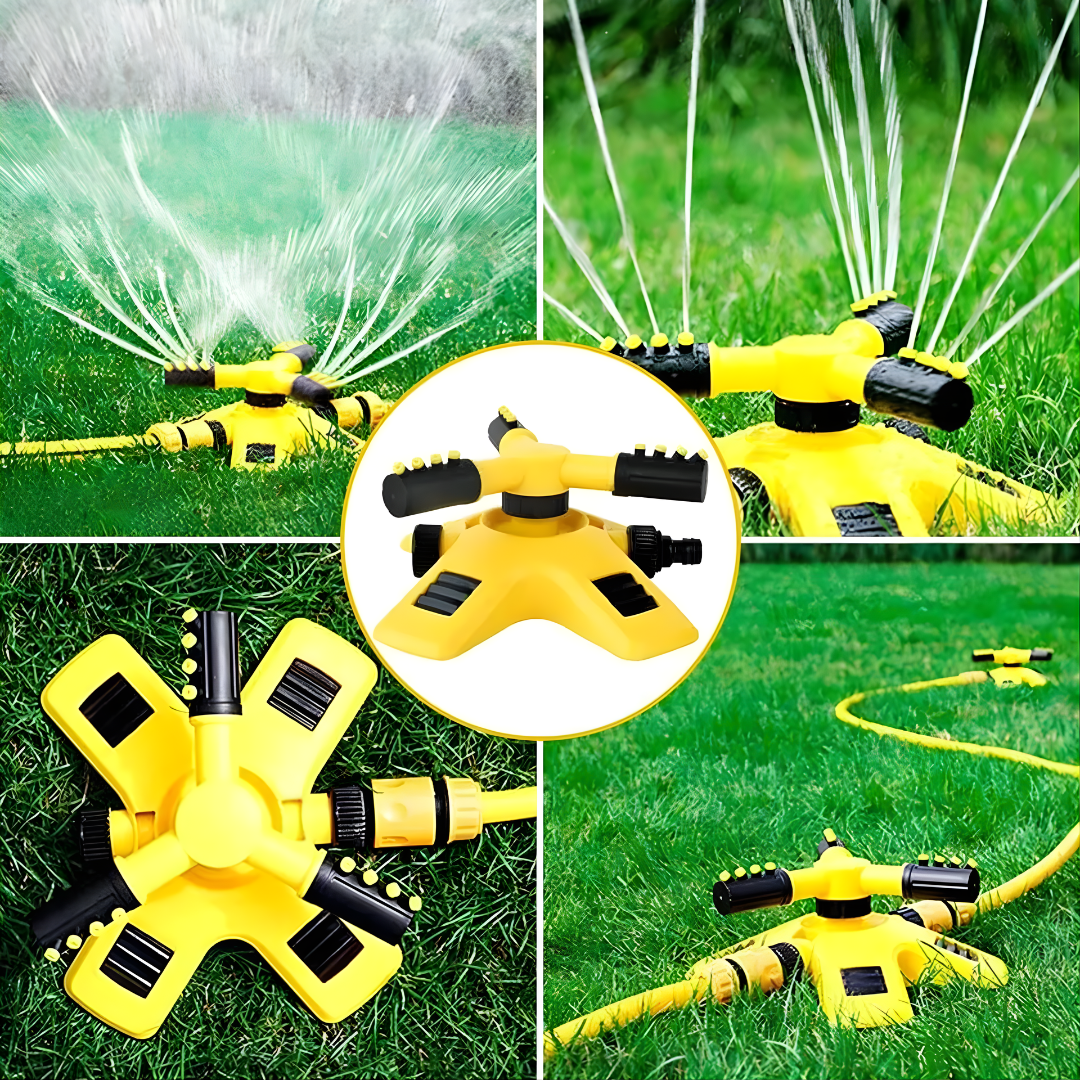 ASPERSOR PARA JARDIN – Riego uniforme, diversión al aire libre y frescura para todo tu jardín