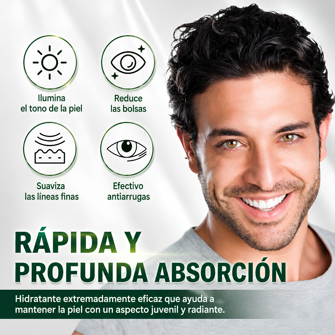 EAST MOON – Cuidado masculino para ojeras, bolsas y mirada más fresca