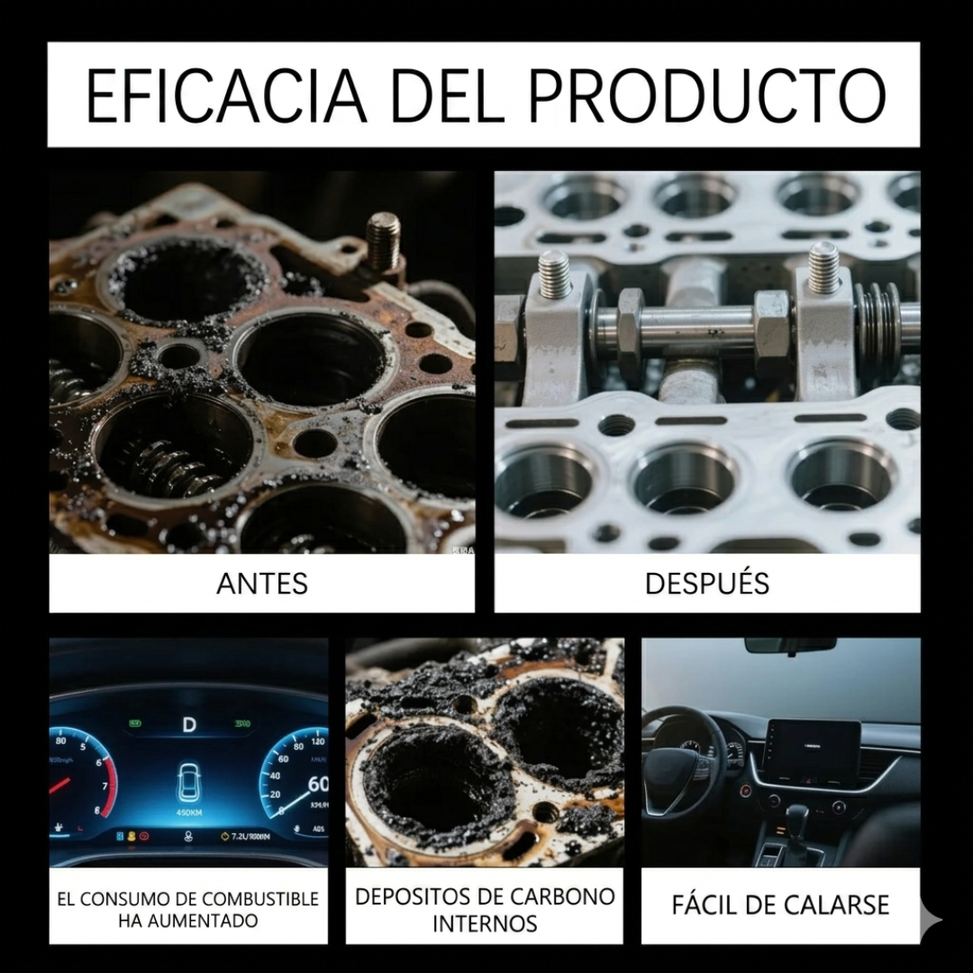 LIMPIADOR DEL SISTEMA DE COMBUSTIBLE — Evita daños costosos con una limpieza profunda