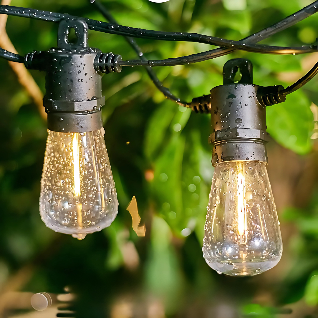 LUCES VINTAGE SOLAR – Iluminación cálida y ecológica