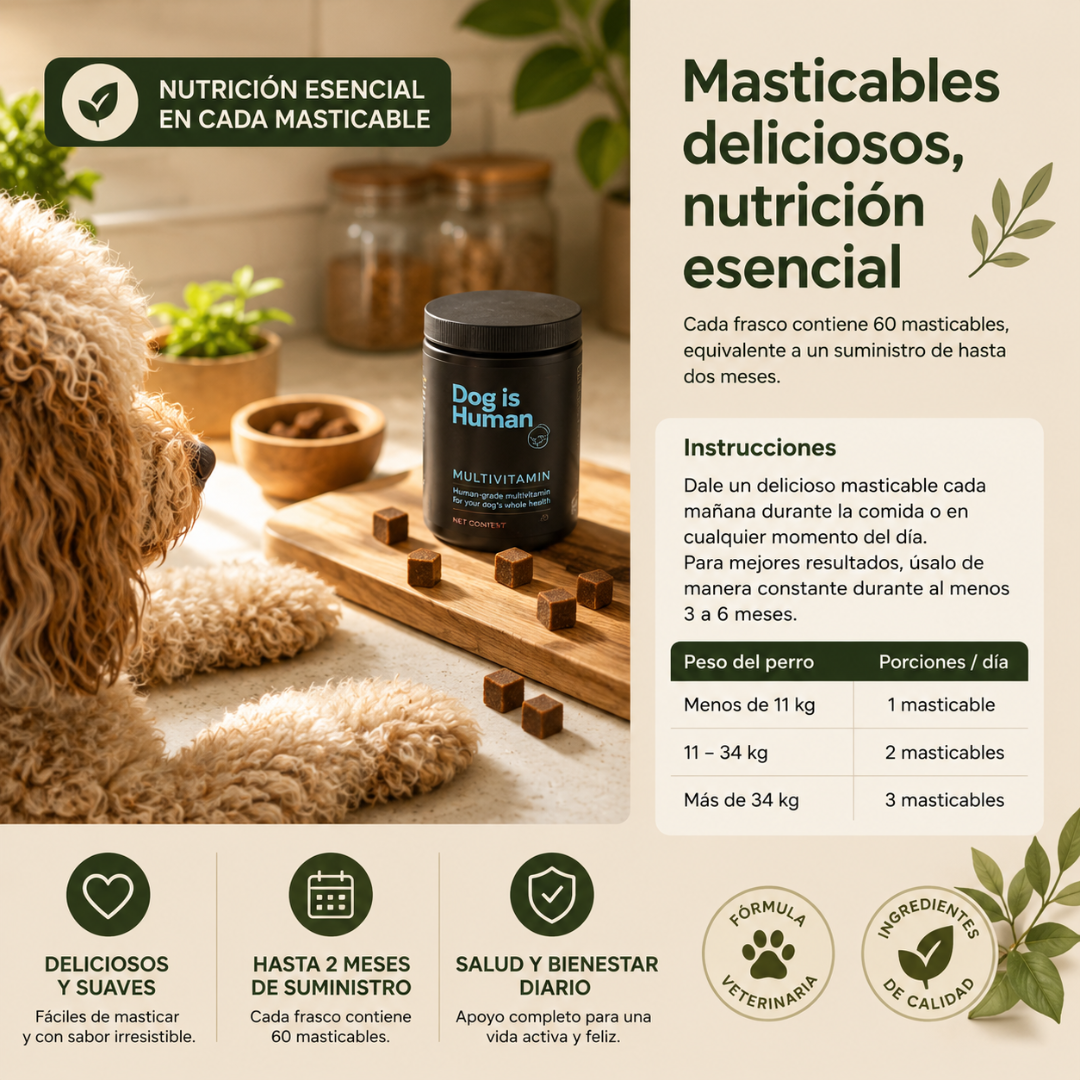 DOG IS HUMAN – Vitaminas tipo premio