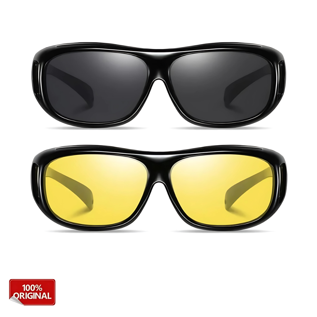 GAFAS HD VISION 2X1 – Visión clara y protección total en todo momento