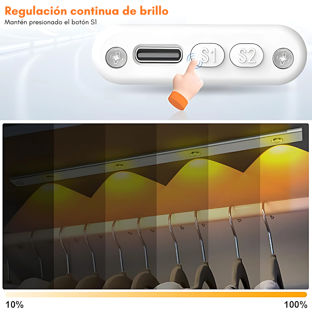 LUZ INTELIGENTE CON SENSOR – Iluminación práctica y automática para tu hogar